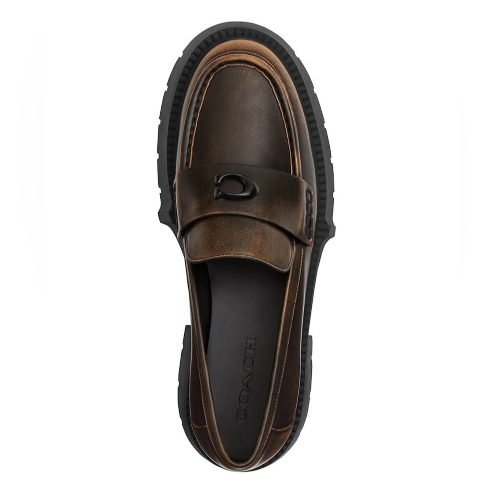 NIB COACH Women's Leah Slip-On Loafers - Picture 5 of 6